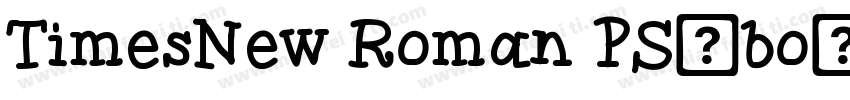 TimesNew Roman PS-bo字体转换